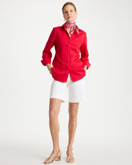 Alabaster Emme Fly Front Sateen Shorts