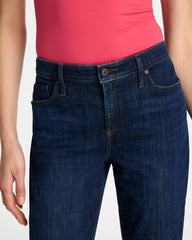 Dark Sapphire Indigo Girlfriend Slim Ankle Jeans
