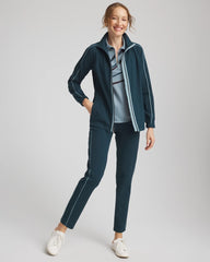 Teal Shadow Zenergy® UPF Contrast Jacket