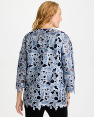 Travelers India Ink Travelers™ Collection Contrast Lined Lace Jacket