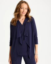 Passport Blue Travelers™ Knit Fly Away Cardigan