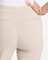 Smokey Taupe Brigitte™ Slim Pull-On Crop Pant