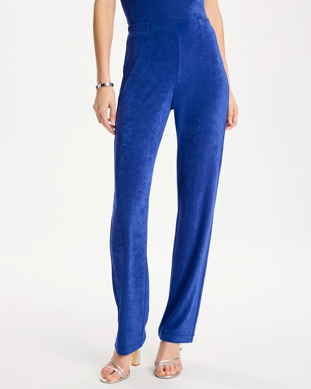 Rich Cobalt Travelers™ No Tummy Pants
