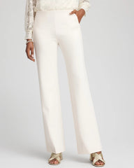 English Cream Juliet Wide Full Length Pant