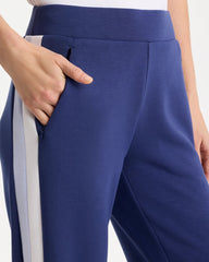 Starlit Navy Zenergy® Soft Contrast Crop Pants