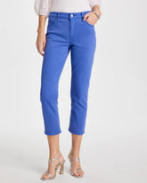 Amparo Blue Girlfriend Slim Cropped Jeans