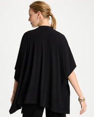 Black Travelers™ Knit Cape Cardigan