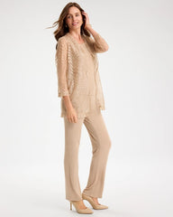 New Sonora Sand Travelers™ Sheer Embroidered Cardigan