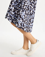 Blue Muse Zenergy® UPF Posh Dots Midi Dress