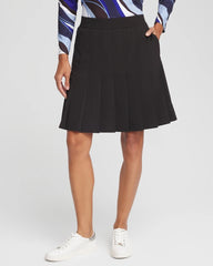 Black Zenergy® UPF Pleated Skort