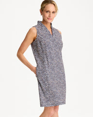 Passport Blue Zenergy® UPF Ruffle Dress