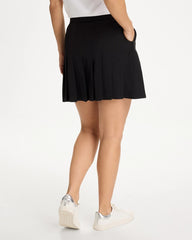 Black Zenergy® UPF Pleated Skort