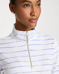 Blue Muse Zenergy® UPF Caviar Half Zip