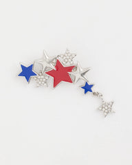 Multi Americana Star Brooch