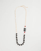 Multi Asymmetrical Long Single-Strand Necklace
