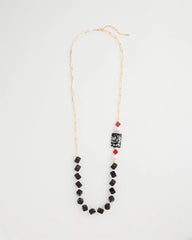 Multi Asymmetrical Long Single-Strand Necklace