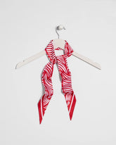 Cherry Lush Printed Skinny Scarf
