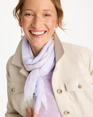 Lavender Cashmere Blend Oblong Scarf