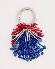 Multi Fireworks Bag Charm Key Chain