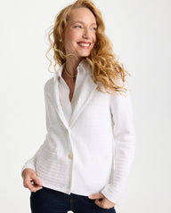 Alabaster Textured Stitch Detail Cardigan