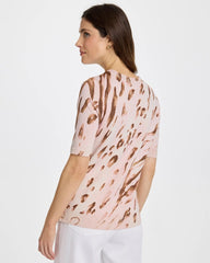 Sweet Blossom Ella Crewneck Metallic Pullover Sweater