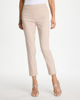 Neutral Brigitte™ Slim Twill Stripe Neutral Crop