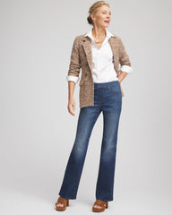 Estero Indigo Pull-On Slim Bootcut Jeggings