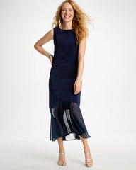 Travelers India Ink Travelers™ Chiffon Hem Dress