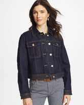 Cedar Rinse Denim Trucker Jacket