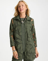 Kelp Forest Travelers™ Collection Applique Embroidered Jacket