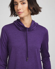 Purple Elixir Zenergy® Cloud Cowlneck Top