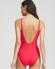 Red Gottex Saint-Tropez One Piece