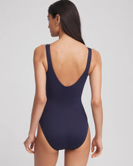 Navy Miraclesuit® Rock Solid Avra One Piece