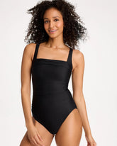Black Miraclesuit® Rock Solid Polaris One Piece