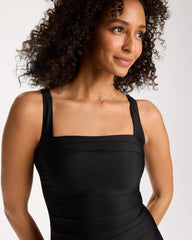 Black Miraclesuit® Rock Solid Polaris One Piece