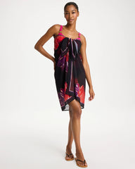Black/Multi Miraclesuit® Petali Rosa Siren One Piece