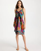 Multi Print Magicsuit® Cactus Flower Pareo