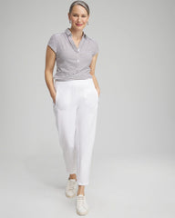 Alabaster Zenergy® UPF Ribbed Side Ankle Pants