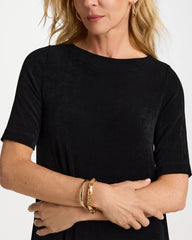 Travelers Black Travelers™ Elbow Sleeve Dress