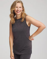 Serene Gray Travelers™ Classic Side-Slit Tank