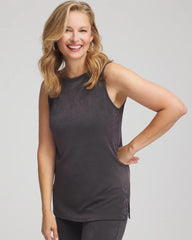 Serene Gray Travelers™ Classic Side-Slit Tank