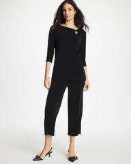 Travelers Black Travelers™ Hardware 3/4 Sleeve Tunic