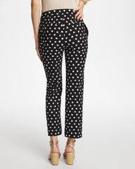 Black Sketch Dot Brigitte™ Straight Crop