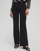 Black Brigitte™ Slim Wide-Leg Pants