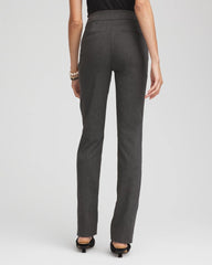 Graphite Heather Gray Brigitte™ Slim Full-Length Pants