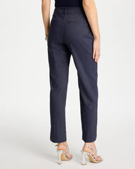 Indigo Emme Fly Front Straight Ankle Pants
