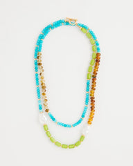 Multi Resin Single-Strand Necklace