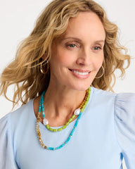 Multi Resin Single-Strand Necklace