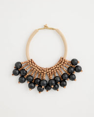Black Chico's x Romi Cameo Necklace