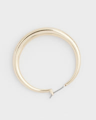 Gold Cassie Gold-Tone Hoop Earrings